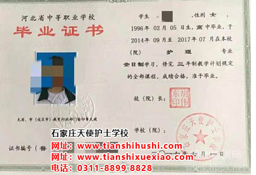 石家庄天使护士学校是中专还是大专？